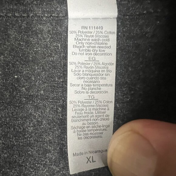 Universal Studios Florida Next Level XL Gray Short Sleeve Fitted Crew Neck Tee - Picture 6 of 7